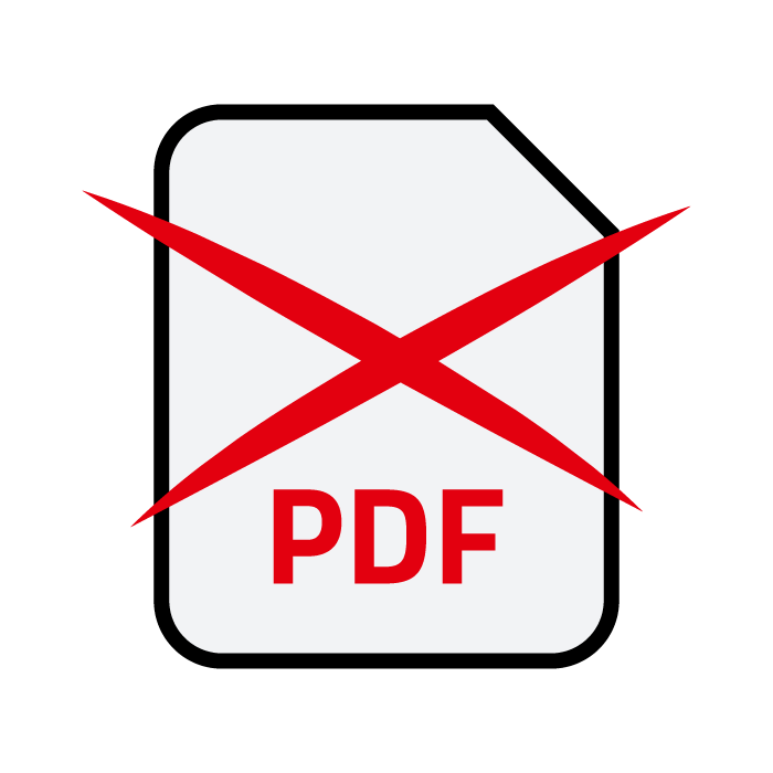 PDF_ist_keine_E-Rechung Eine PDF ist keine E-Rechnung